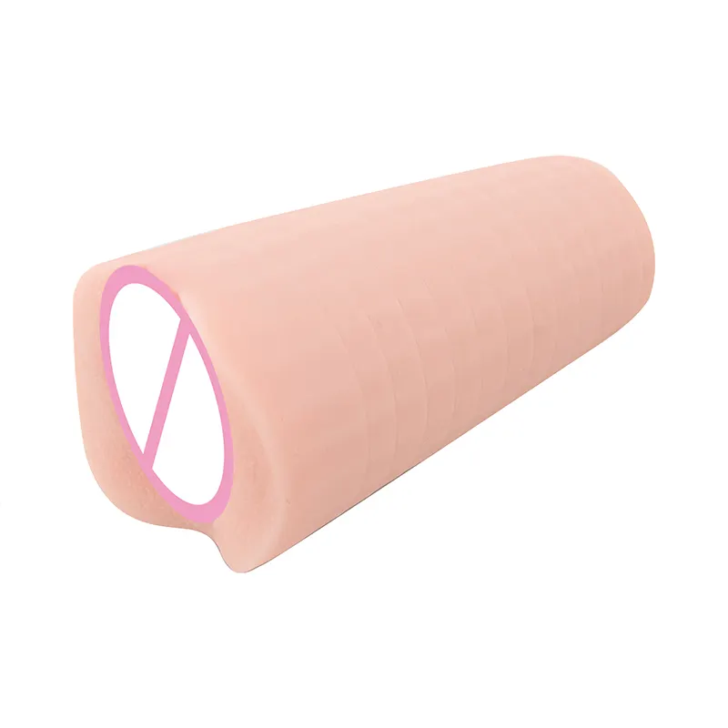 Adult Sex Toy Masturbator for Men TPE Material 100% Waterproof Flesh Color 140x68x68mm