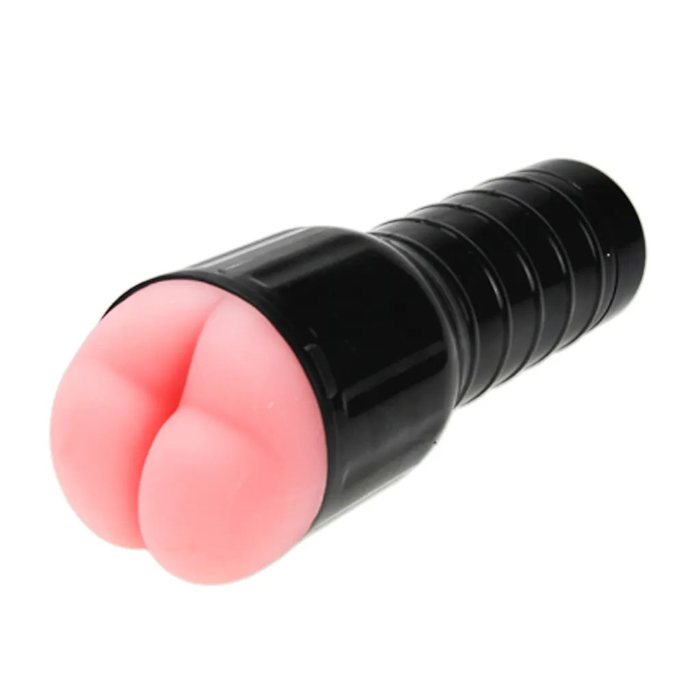 Rose Pink Easy Popular Real Soft Male Mastusbator TPE Material  Sex Toy for Male Adult Vagina Penis