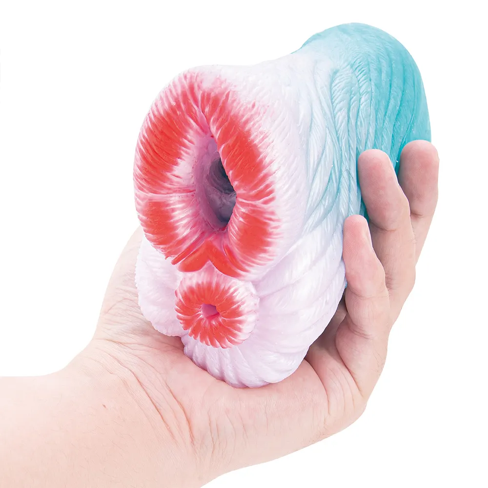 Fantastic Beast Horse Aircraft Cup Realistic Vagina Pocket Pussy Sex Toys Soft Silicone Masturbators for Man Adults
