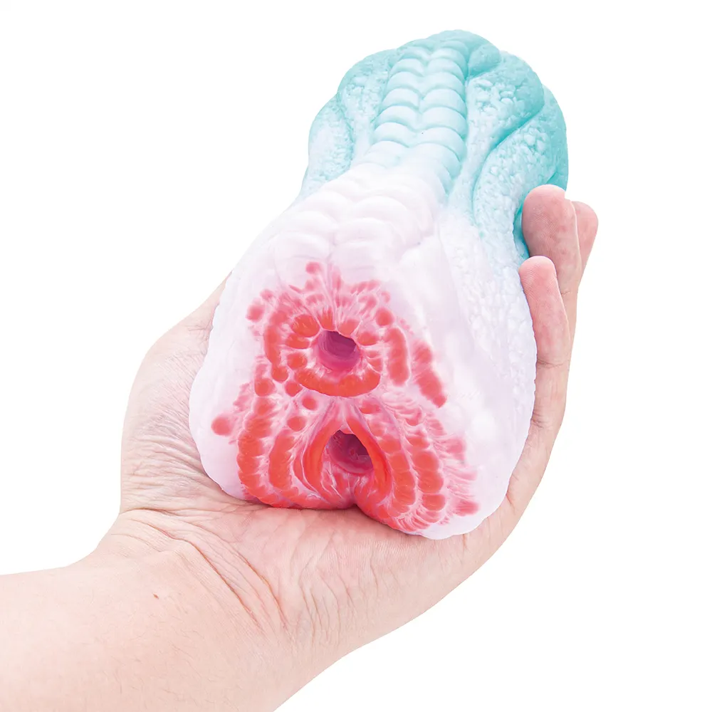 Monster New Design Wholesale Liquid Silicone Animal Monster Fantasy Male Masturbators Adult Sex Toys for Male