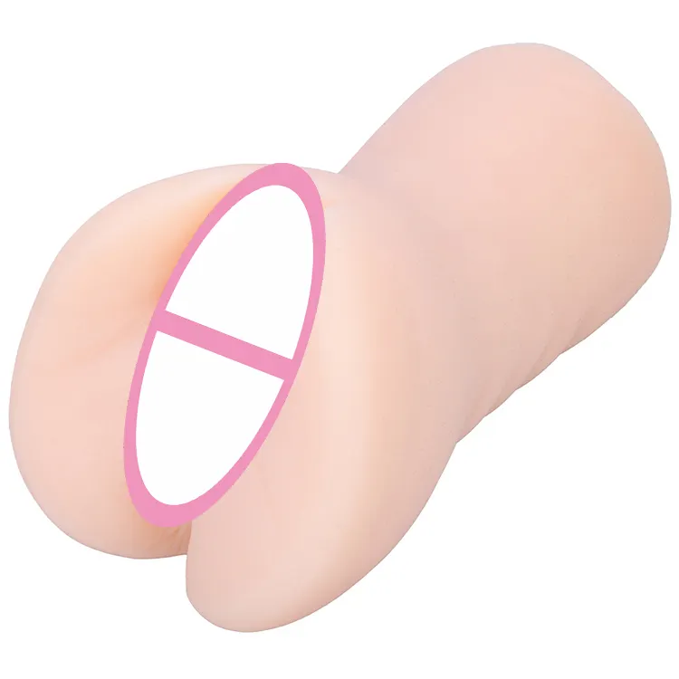 Factory Wholes 18+ Realistic Pocket Pussy for Adult Men Sex Pleasure Lifelike TPE Vagina Male Masturbator Adult Sex Toys for Men
