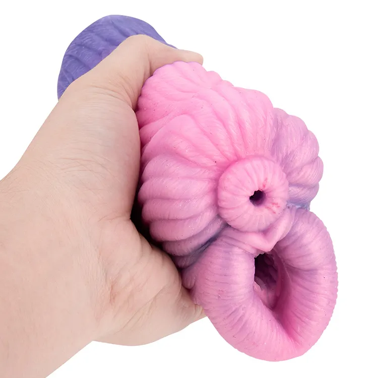 Animal Kingdom Dual Channel Male Stimulation Cup Soft Silicone Texture