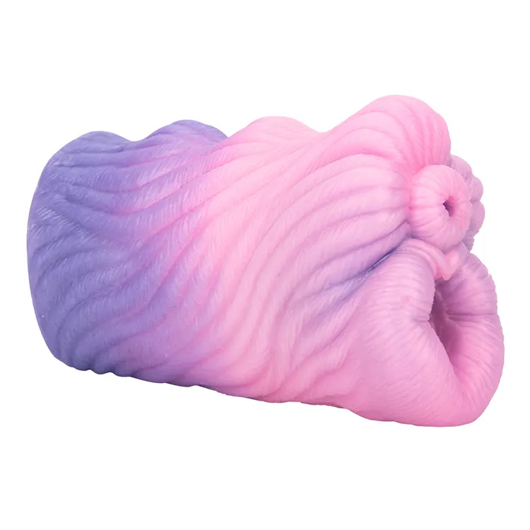 Mixed Color Soft Safe Material Small Monster Masturbation Cup for Male Adult Vagina