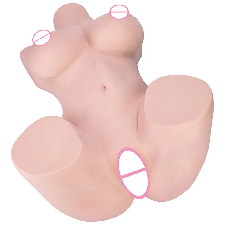 Hot Sell Soft Safe Material  Masturbation Body for Male Adult Vagina