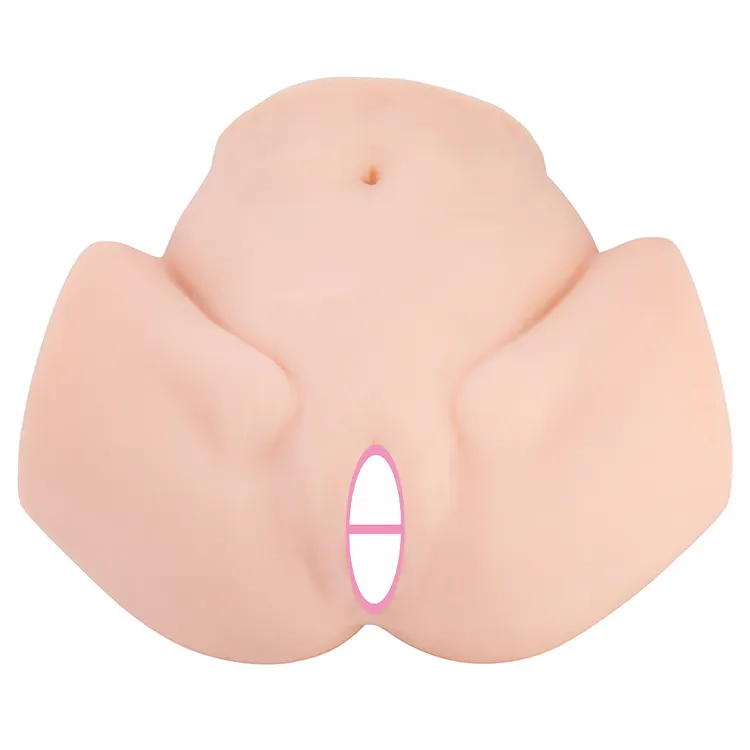 Popular Full Scale Sex Doll with Body-Safe Soft Lady Body and Big Curvy Ass Dual Entry