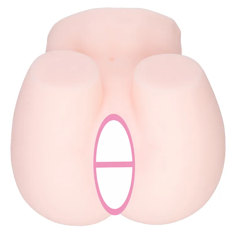 Real Soft Factory Price Safe Material Big Ass Masturbation Cup for Male