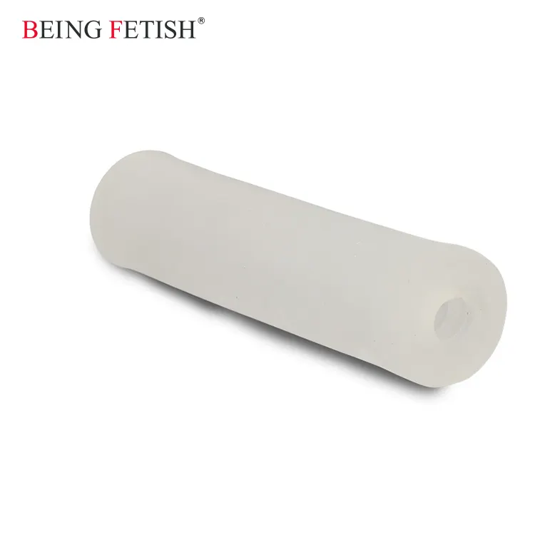 Hand Ribbed Tunnel Male Masturbator Tube for Penis Enhancing Toys